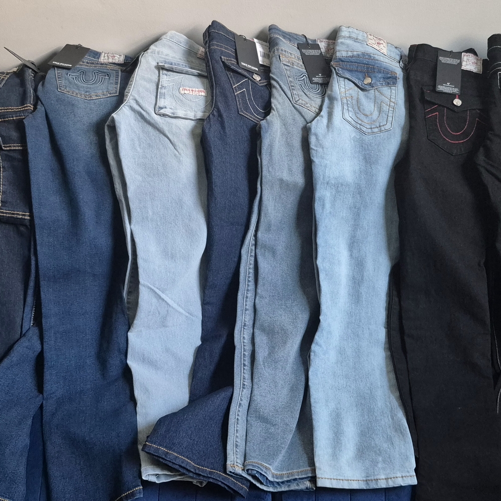True Religion Denim Collection in Blue and Black